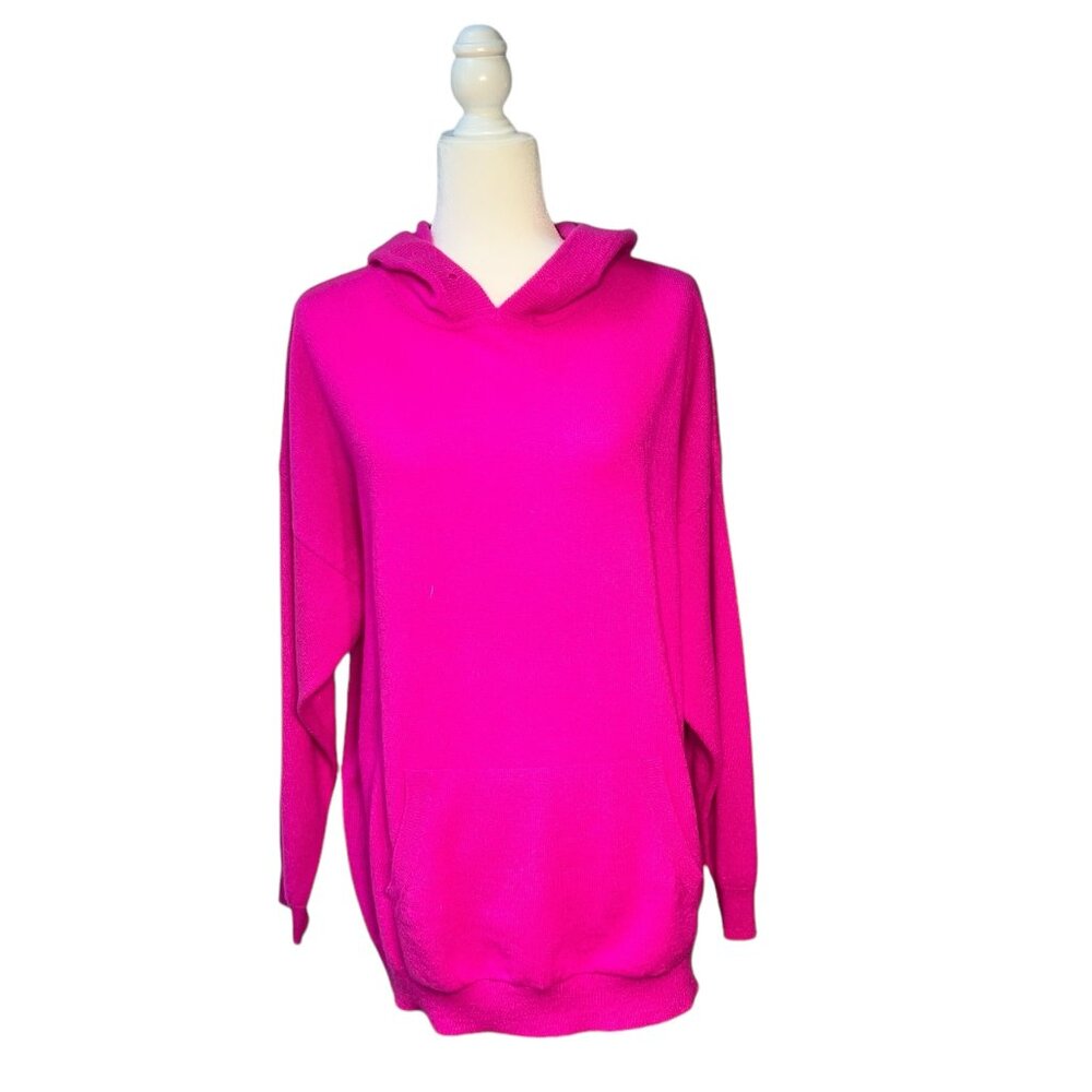 Luxury Cashmere oversize hoodie by Crush Cashmere.  Surf Obi Boyfriend Hoodie